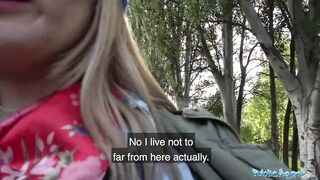 Public Sex Lost dog leads to hot outdoors sex