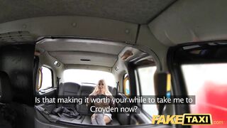 Hot Taxi naughty lady has sex for free ride