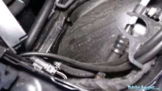 Public Sex Coco Kiss Fix My Car and Fuck My Pussy