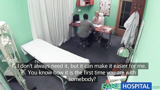 HotHospital Nurse helps stud get an erection
