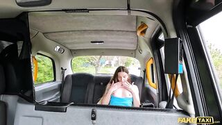 Hot Taxi She has a wonderful shaven pussy and is so loud when she is fucked by a big cock