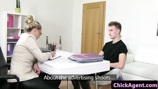 Casting agent doggystyled during audition