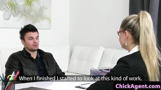 European casting officesex with classy agent