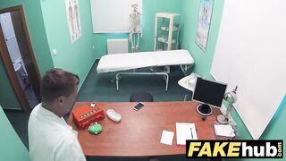 Hot Hospital Horny doctor gets to fuck a freshly shaven