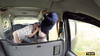Hot Taxi Alys Gaps Fucks Her Driver To Make Her BF Jealous