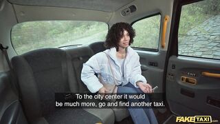 Hot Taxi Her natural boobs are in full swing as the taxi driver fucks her sweet pussy hard and fast