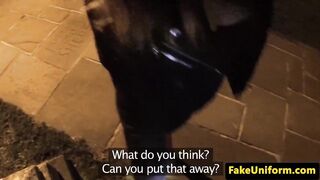 British amateur slag assfucked by cop outdoor