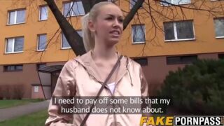 Public agent picks up sexy blonde Linda and fucks her good
