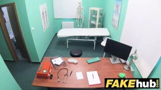 Hot Hospital Toilet room blowjob and fucking with big boobs