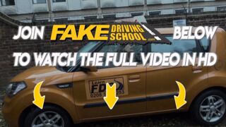 Hot Driving School Horny lustery lesson for sexy Charlie Red