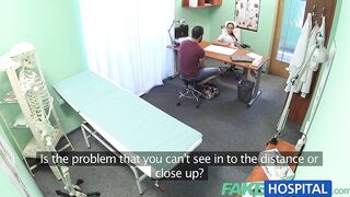 HotHospital Brunette wearing tight fit nurse outfit