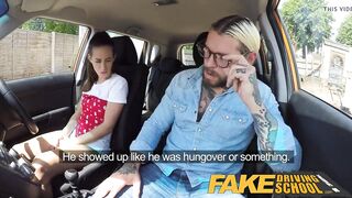 Hot Driving School Sexy horny learners secretly fucks