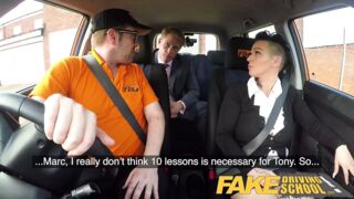 Hot Driving School Busty businesswoman Tory Candi Jackson