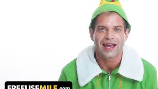Merry FreeUse Christmas! Milf Stepmom Teaches Horny Stepson And Shy Stepdaughter How To Fuck