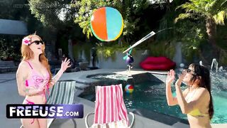 ????️ Stepdad Donnie Creates a Home Version of Spring Break and Gets Rewarded with Freeuse Fun