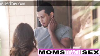First time interracial fuck for teen and step mom