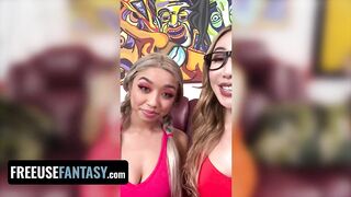 FreeUse Fantasy - Hot Social Media Influencers Fucked By Horny Cameraman Live On Cam