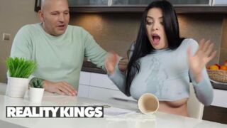 Raven-Haired Kira Queen Wants To Rent Thomas' House But Not Before She Rides His Dick - Hot Videos