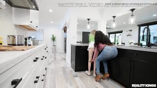 MILF Busts Sneaky Kitchen BJ Reality Kings