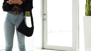 Petie amateur with that girl next door look fucking like you wouldn't believe