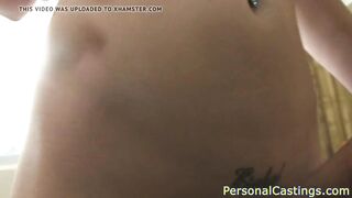 Smalltits casting amateur gets pussyfucked
