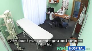 SexHospital Hot black haired step mom cheats on hubby