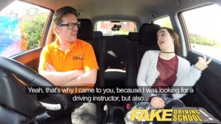 Sex Driving School New learners tight pussy stretched