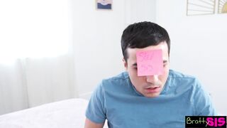 Mischievous Bianca Bangs Creates Fun Little Sex Game for Stepbro to Play - S34:E9