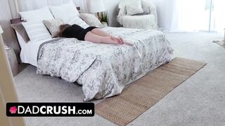 StepDaddy - Busty Teen Stepdaughter Bounces Her Thick Ass On Stepdaddy's Cock And Makes Him Cum