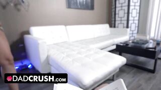 Rebellious Step Daughter Vanessa Sky Throated and Fucked by Her Filthy Step-Father - StepDaddy