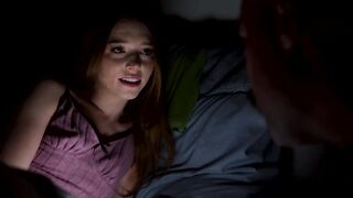 Sexy Redhead Sneaks In A Smash With Stepdaddy - Myra Moans