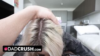 Daddy Crush - Gorgeous Teen Slut Britt Blair Sucks And Fucks Her Step Daddydy To Get His Car