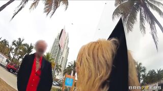 Hot & Alexis Monroe give a new twist to public fucking