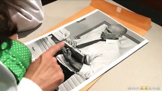Hot - Busty doctor fucks uses her patient for threesome
