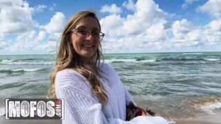 Sexy - Loves Nothing More Than Being Naked In The Beach And Getting A Dripping Creampie