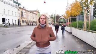 Hot - Mofos Euro blonde gets picked up on the street