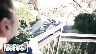 Russian Babe Henessy Gets Fucked On a Pov Camera In Public