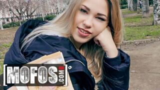 Selvaggia Accepts Fast Cash To Fill Her Tight Russian Pussy