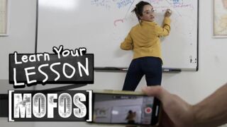 Bombshell Teacher Isabella Nice Can't Get Enough Of Riding Bambino's Thick Cock - Sexy