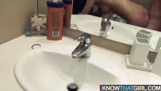 I Know That Girl - Veronica Takes a Cum Shower starring Vero