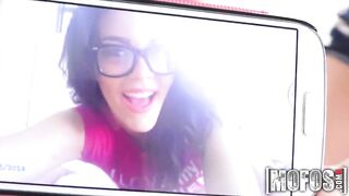 Hot - Sexy teen takes some cock sucking selfies
