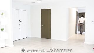 Sexy Fan Pleasing Asian House Sitter Caught On Webcam