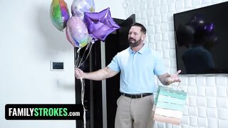 Stepdad Is Eager To Give His Beautiful Stepdaughter An Unforgettable Feb 29th Birthday Celebration