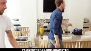 Sexy - Step-Sis Fucked By Two Big Cocks
