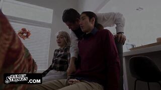 Stepdad Teaches His Stepdaughter And Son How To Be Thankful