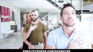 Sexy Milf Phoenix Marie Fucks Stepson & Step Daddy For Thanksgiving
