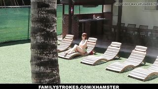 Sexy - Annoying Step-Sis Blackmailed By Brother