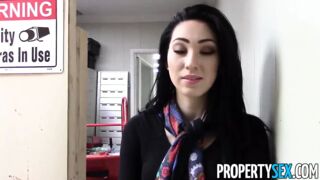 Sexy - Office rental blackmail sex with mofos realtor