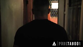 PURE TABOO Lesbian Laney Grey Seduces Frustrated Roommate After Caught Cheating With Leana Lovings