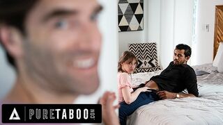 PURE TABOO Creepy Pervert Professor Keeps Showing Up Whenever Melody Marks & Her Boyfriend Have Sex
